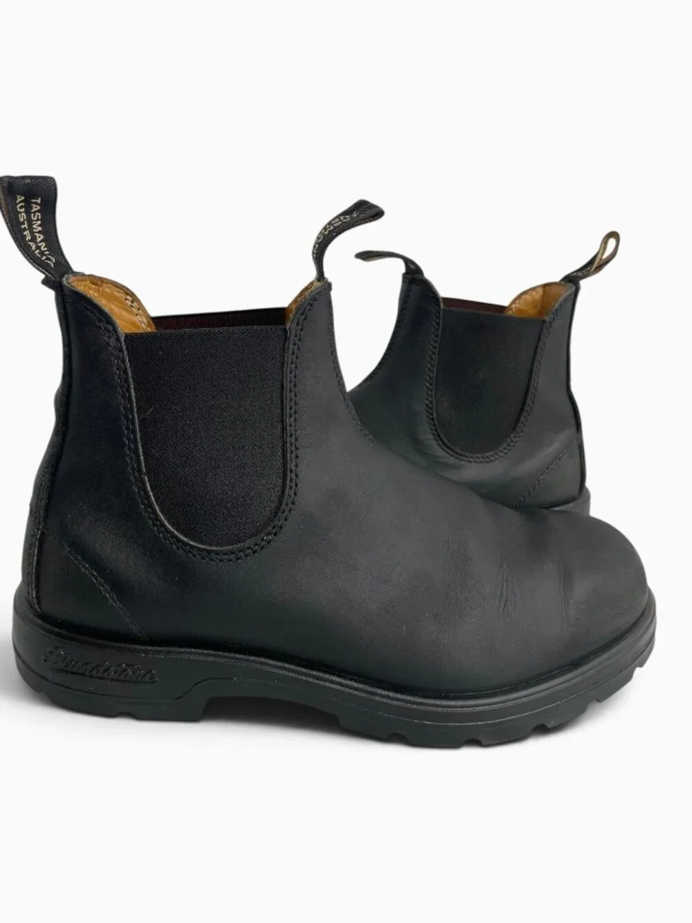Blundstone 510 Black Leather Chelsea Boots Size Men's 8 or Women's 10